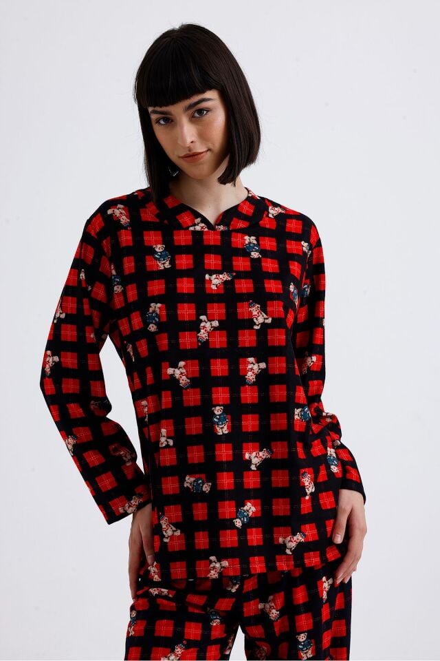 Kadife Pijama Takımı