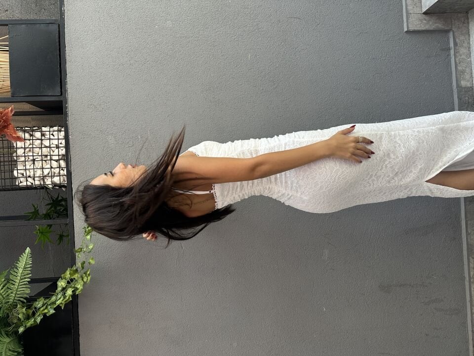 Midi Boy Dantel Elbise